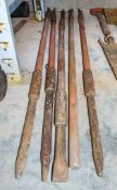 5 - insulated handled digging bars