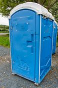 Plastic portable toilet