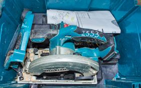 Makita DSS611 18v cordless circular saw c/w carry case ** For spares & no battery or charger **