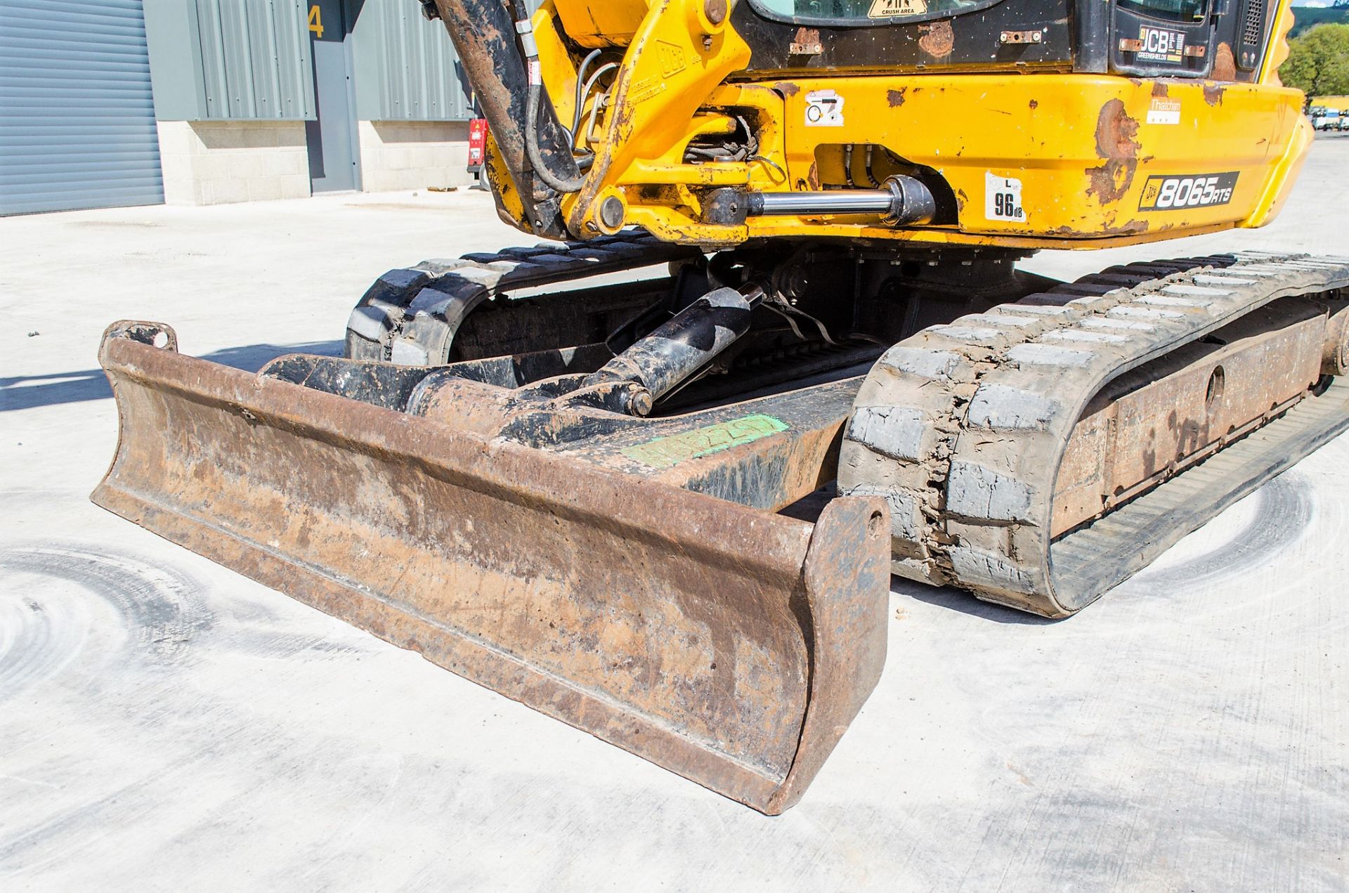 JCB 8065 RTS 6.5 tonne rubber tracked excavator Year: 2013 S/N: 1538590 Recorded Hours: 2556 - Image 11 of 20