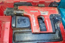 Hilti DX450 nail gun c/w carry case 0409-0421