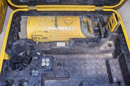 Topcon TP-L4B pipe laser c/w remote, charger & carry case BO357119