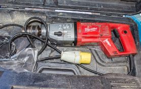 Milwaukee 110v power drill c/w carry case 03312786