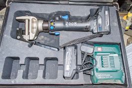 Cembre 18v hydraulic cutting tools c/w 2 - batteries, charger & carry case A830368