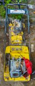 2 - Wacker Neuson petrol driven compactor plates ** Both for spares **