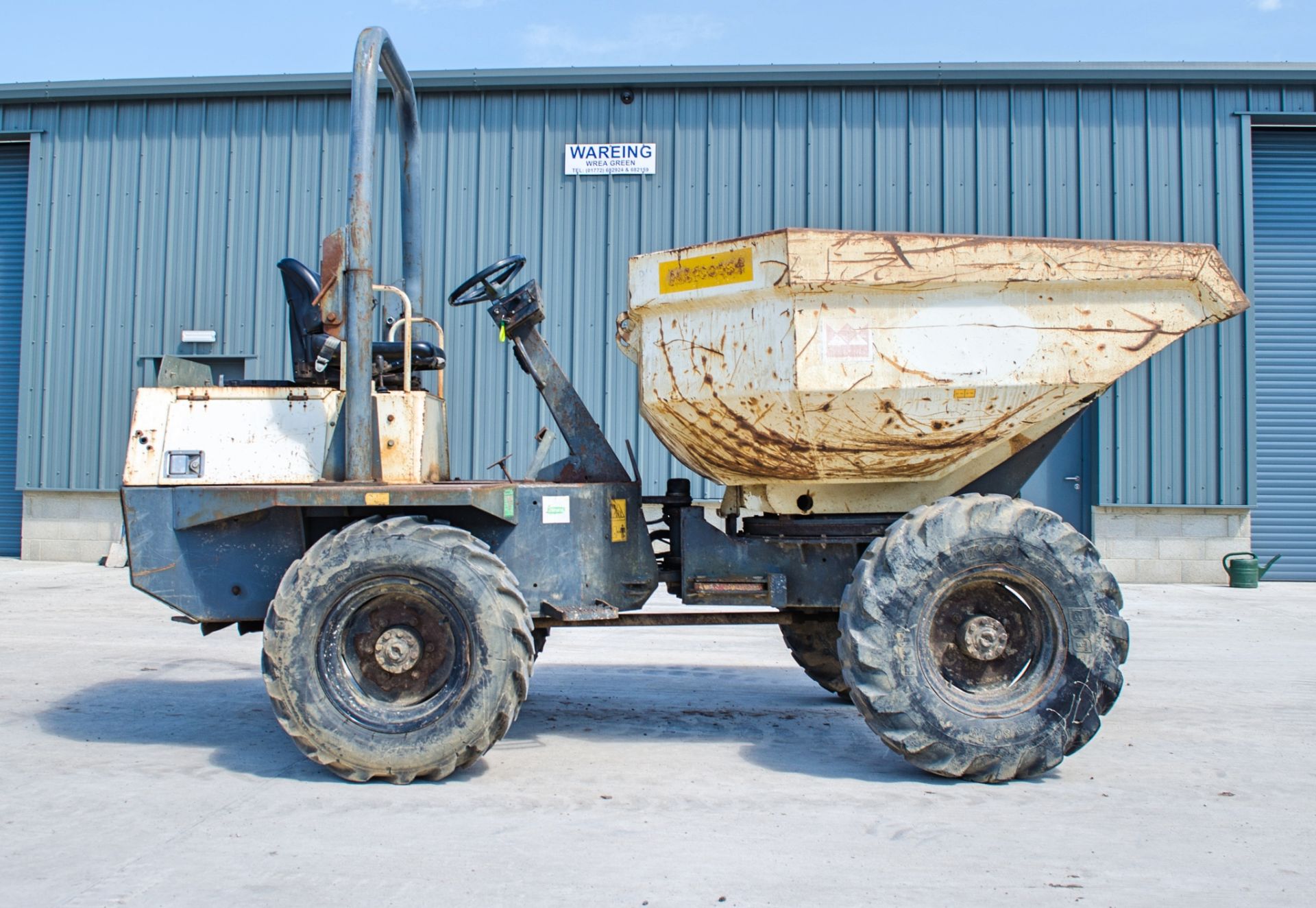 Terex PS4000 4 tonne swivel skip dumper Year: 2006 S/N: E604LW011 Recorded Hours: Not displayed ( - Image 8 of 19