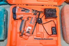 Paslode Impulse IM65A F16 cordless nail gun c/w battery, charger & carry case 04400019