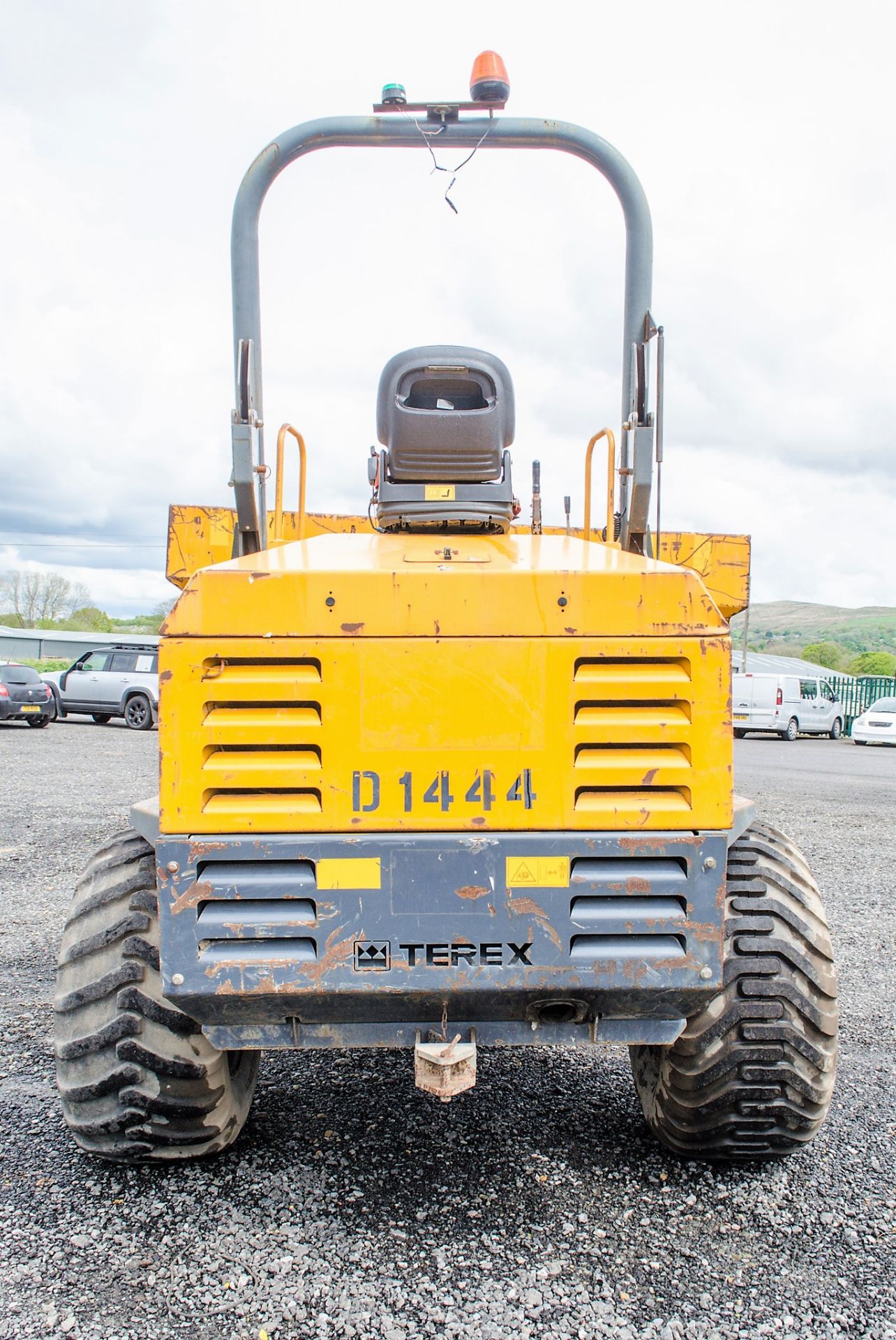 Terex TA9 9 tonne straight skip dumper Year: 2011 S/N: E36MV2560 Recorded Hours: 2103 D1444 - Image 9 of 23