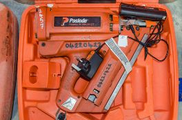 Paslode IM350/90G cordless nail gun c/w charger, battery & carry case 0422042