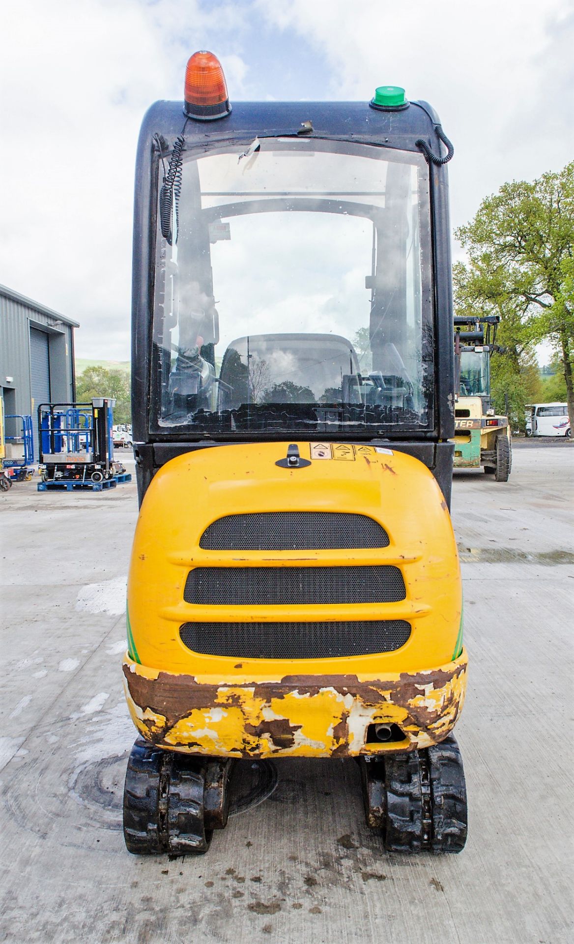 JCB 8016 CTS 1.6 tonne rubber tracked mini excavator Year: 2014 S/N: 2071643 Recorded Hours:1575 - Image 6 of 17