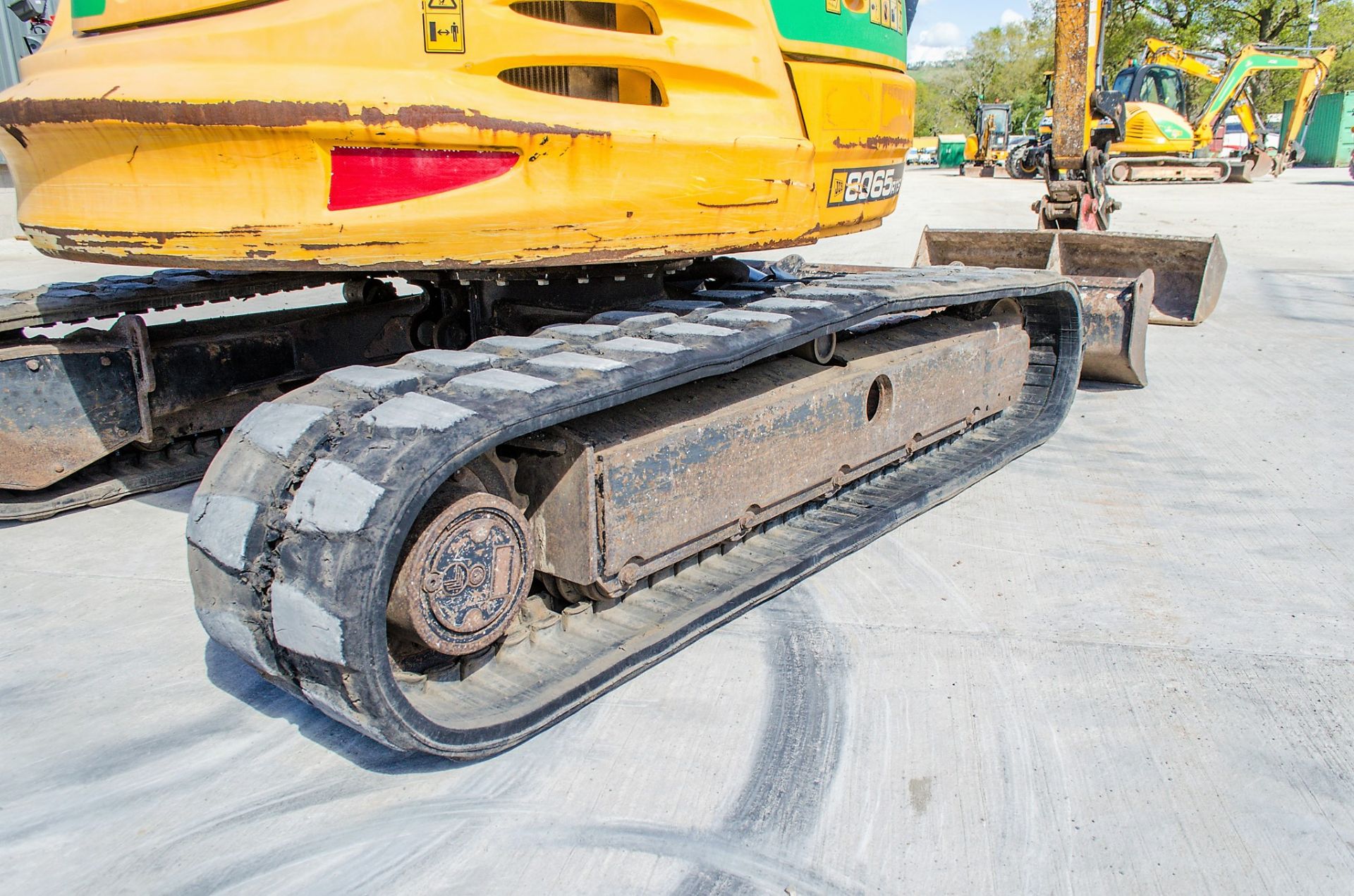 JCB 8065 RTS 6.5 tonne rubber tracked excavator Year: 2013 S/N: 1538590 Recorded Hours: 2556 - Image 10 of 20