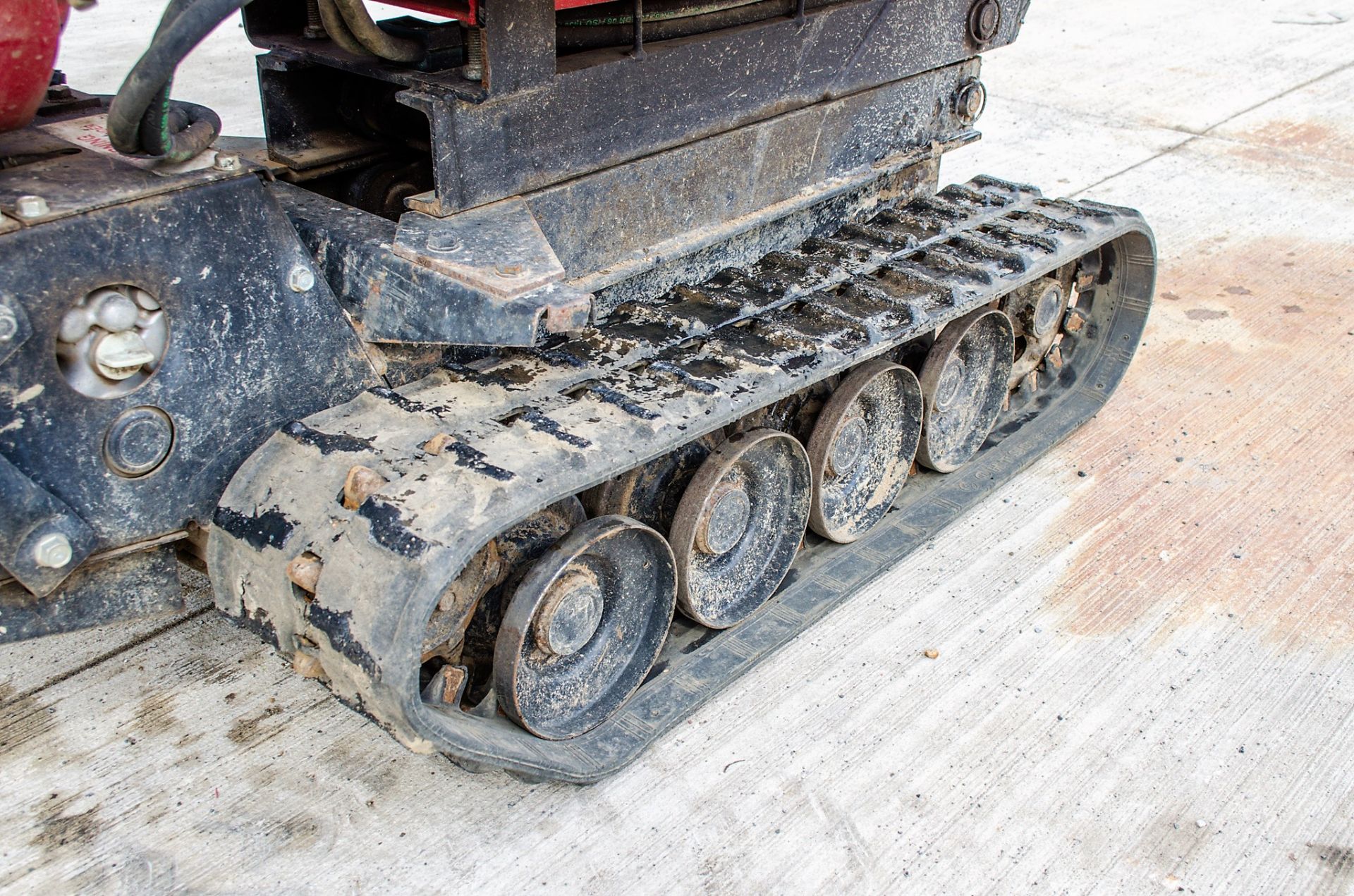 Winget TD500HL 500 kg petrol driven hi-tip rubber tracked pedestrian number A785683 - Image 11 of 13