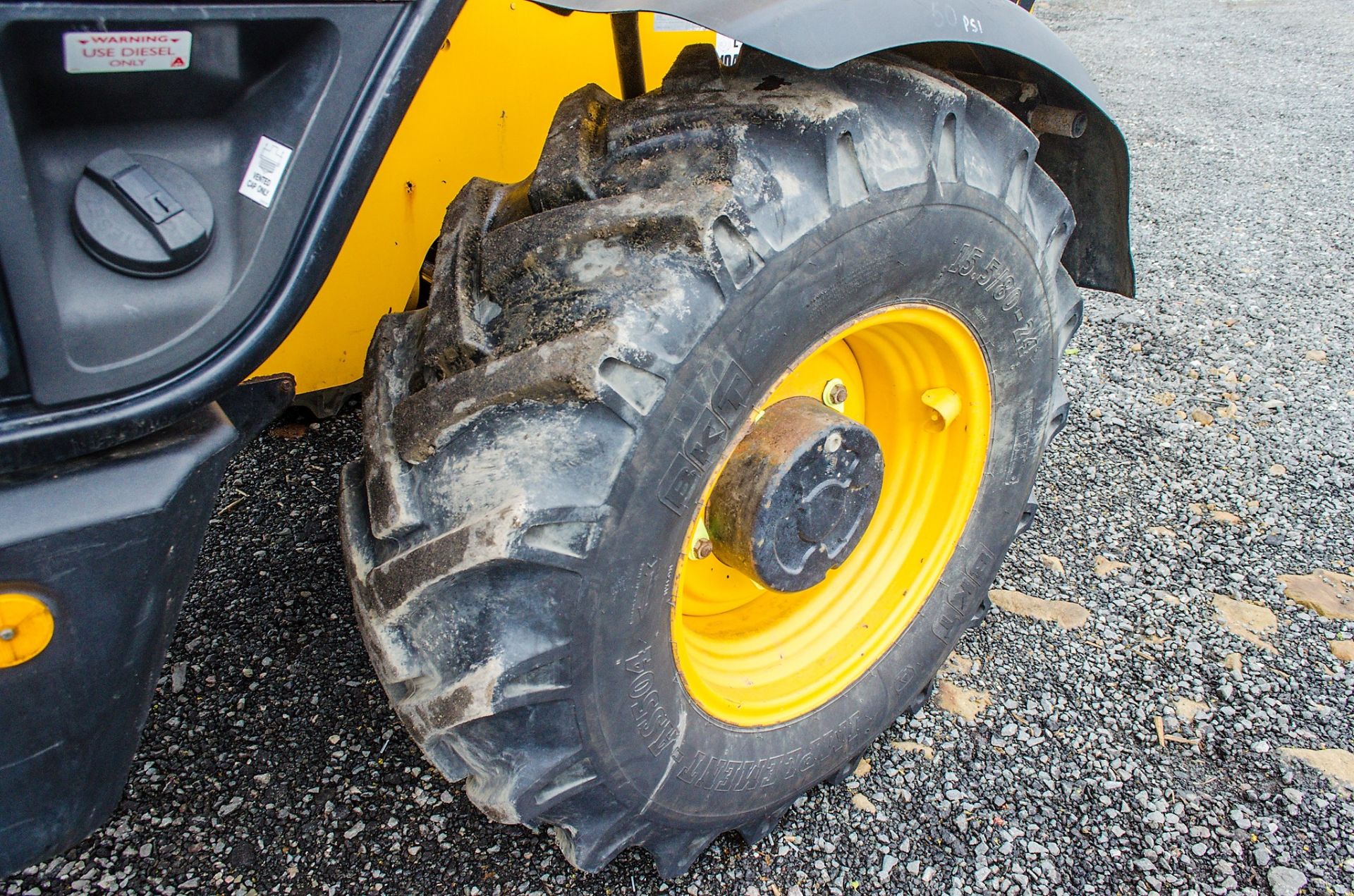 JCB 535-125 Hi-Viz 12.5 metre telescopic handler Year: 2014 S/N: 2340587 Recorded Hours: 2686 Reg: - Image 14 of 21