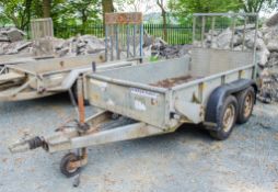 Ifor Williams GD84 8ft x 4ft tandem axle plant trailer 2206-0048