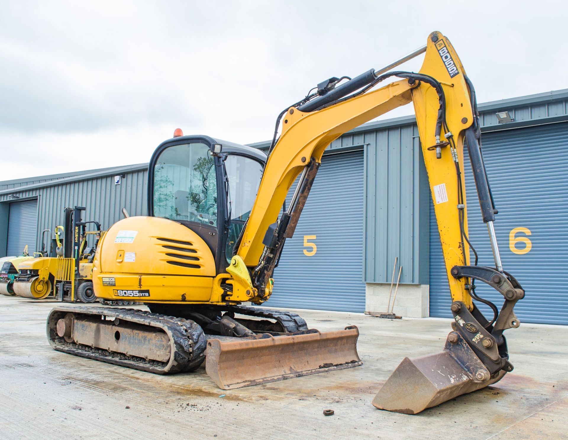 JCB 8055 RTS 5.5 tonne rubber tracked excavator Year: 2014 S/N: 2060738 Recorded Hours: 2689 - Image 2 of 21