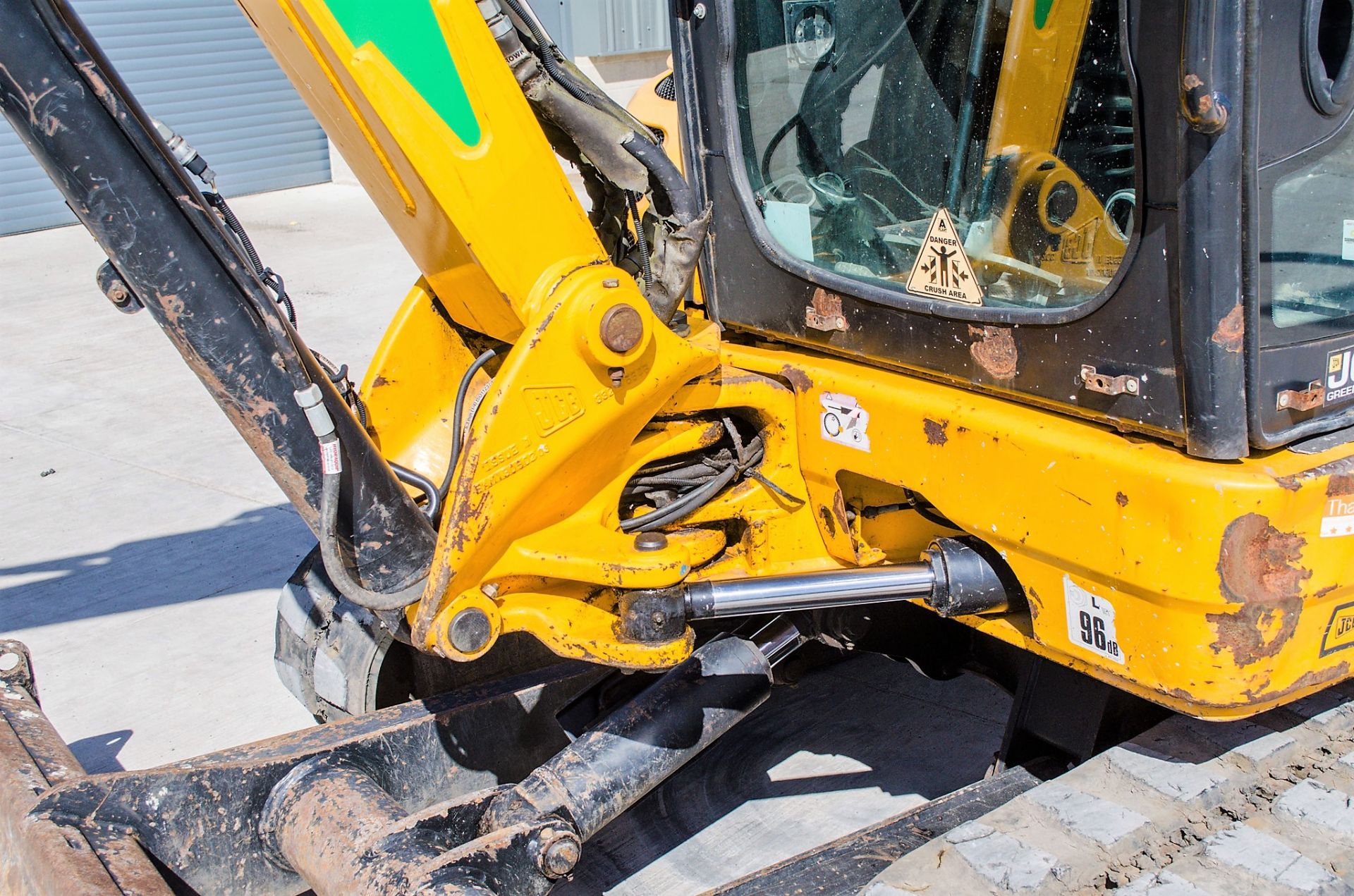 JCB 8065 RTS 6.5 tonne rubber tracked excavator Year: 2013 S/N: 1538590 Recorded Hours: 2556 - Image 13 of 20