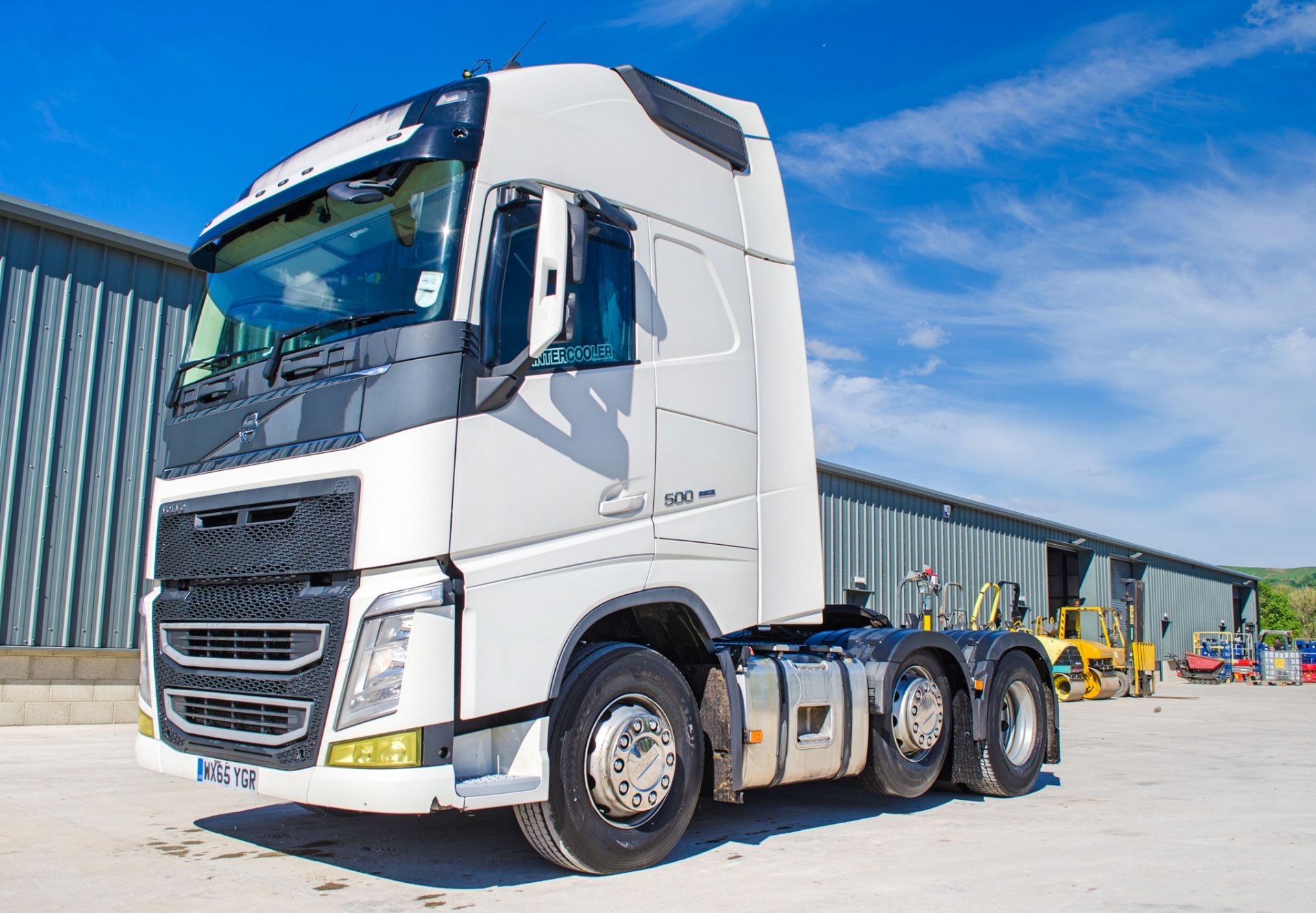 Volvo FH 500 Euro 6 6x2 tractor unit Registration Number: WX65 YGR Date of Registration: 25/09/