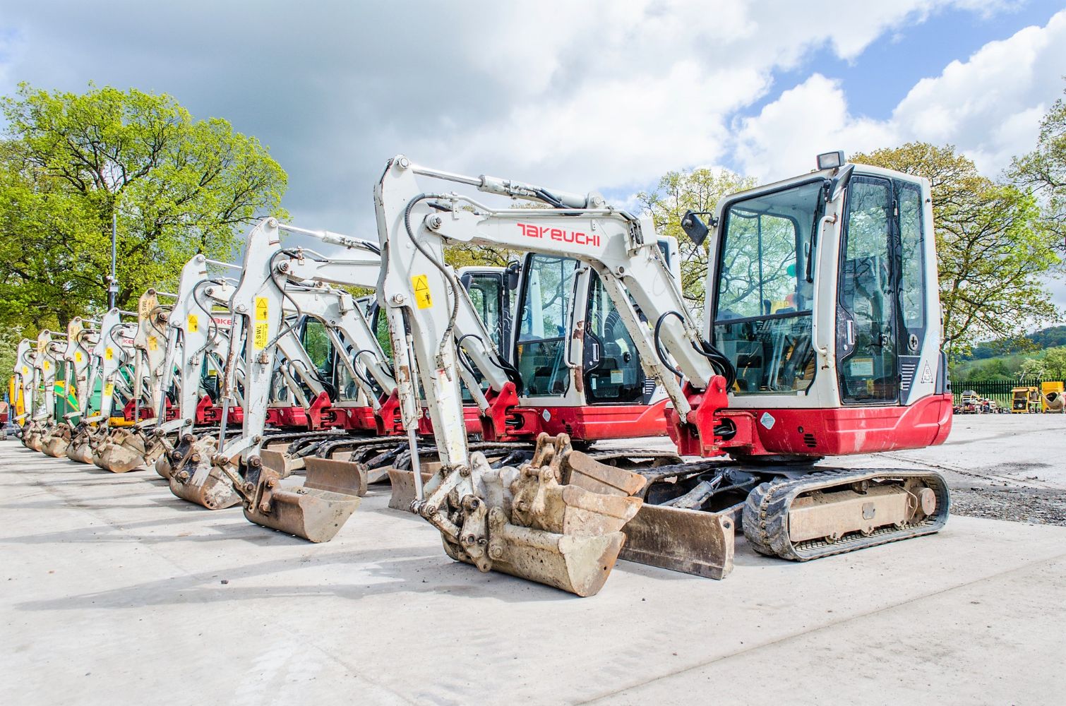 Contractors Plant Auction, including National Hire Company Machinery