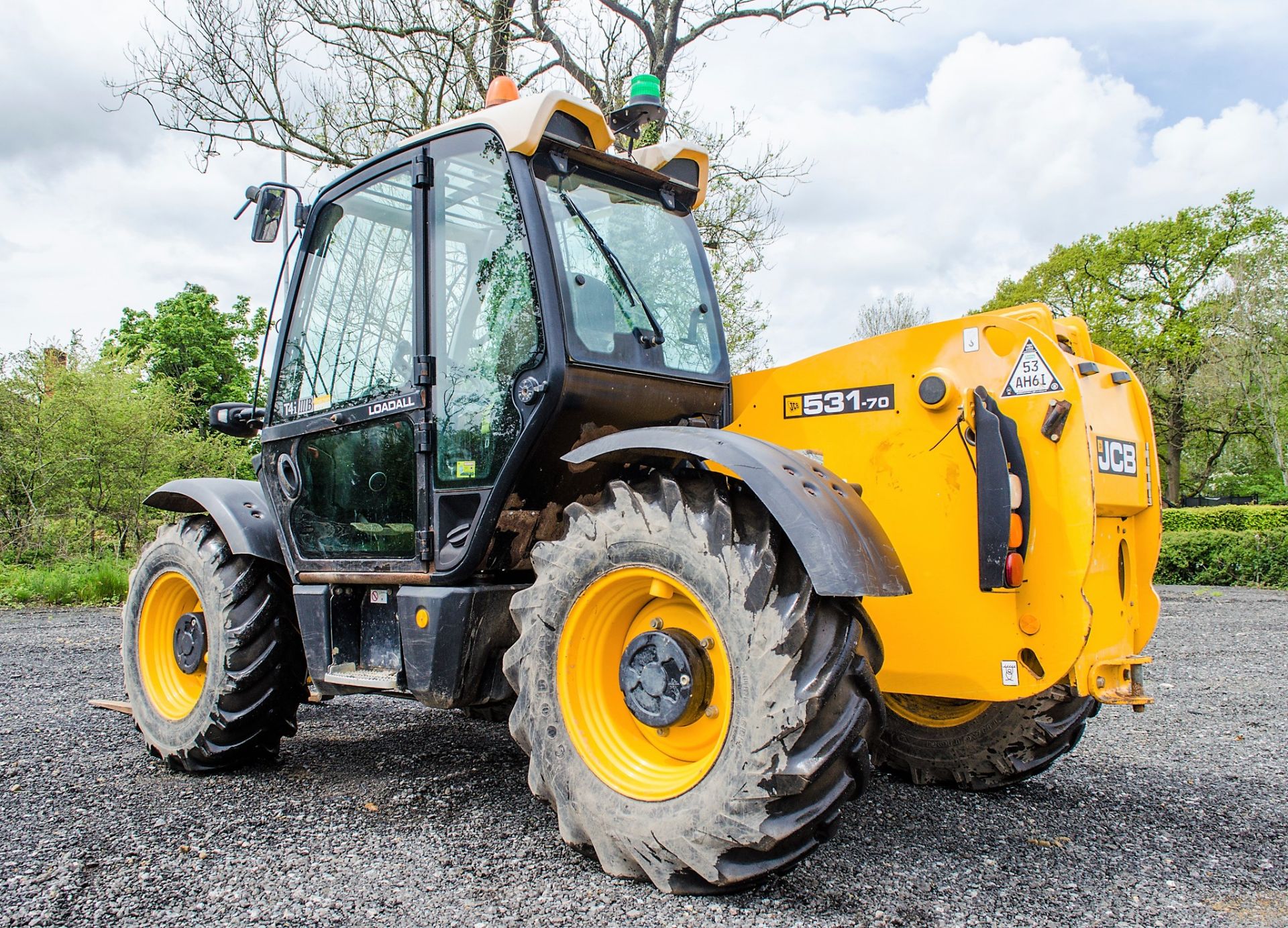 JCB 531-70 7 metre telescopic handler Year: 2013 S/N: 2175571 Recorded Hours: 2843 - Image 4 of 22