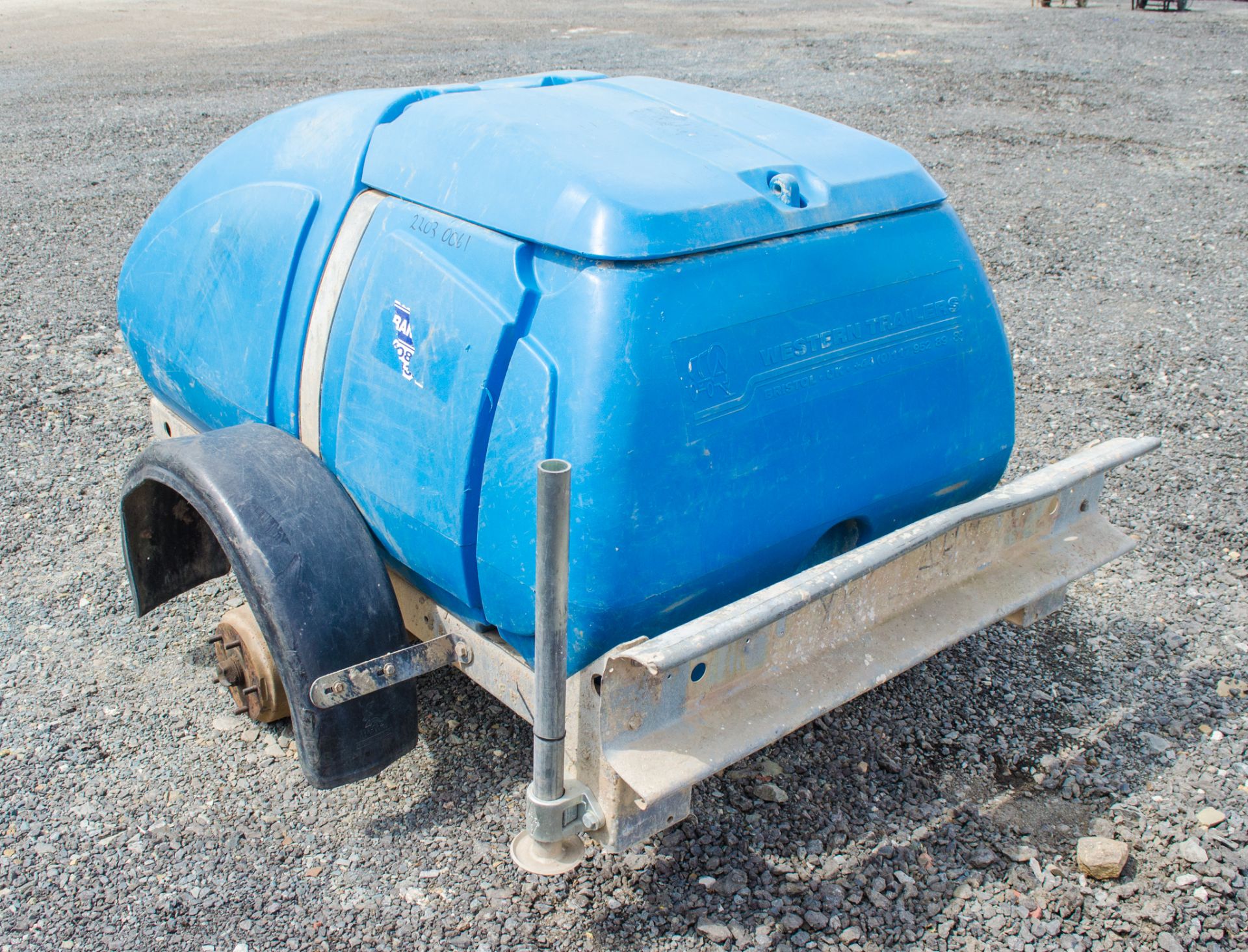Western 250 gallon fast tow water bowser 2203-0061 ** Wheels missing ** - Image 2 of 2