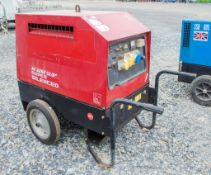 Mosa GE6000 SX/GS 6 kva diesel driven generator Rec Hours: 2641 1510-5124