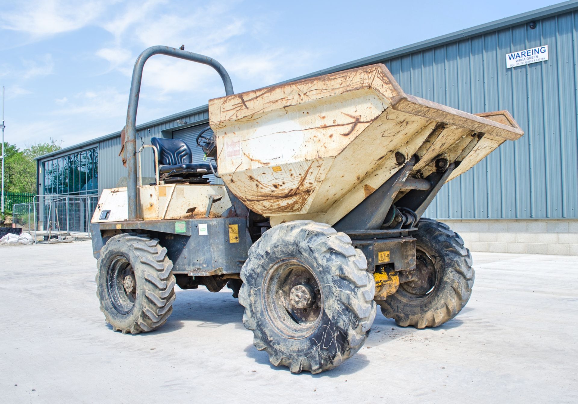 Terex PS4000 4 tonne swivel skip dumper Year: 2006 S/N: E604LW011 Recorded Hours: Not displayed ( - Image 2 of 19