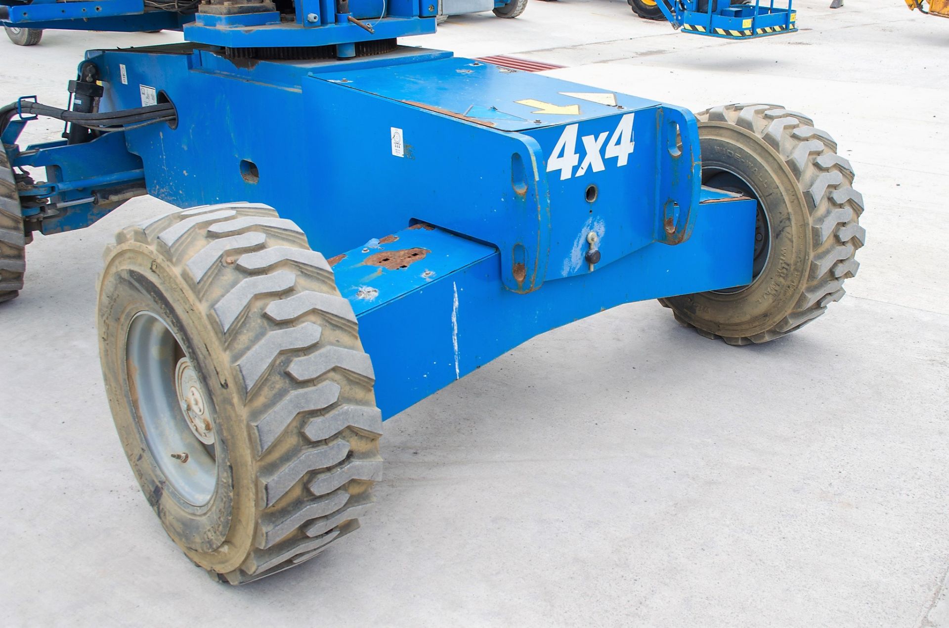 Genie S-45 diesel driven 45 ft boom lift access platform Year: 2014 S/N: 54514-18197 Recorded Hours: - Image 11 of 18