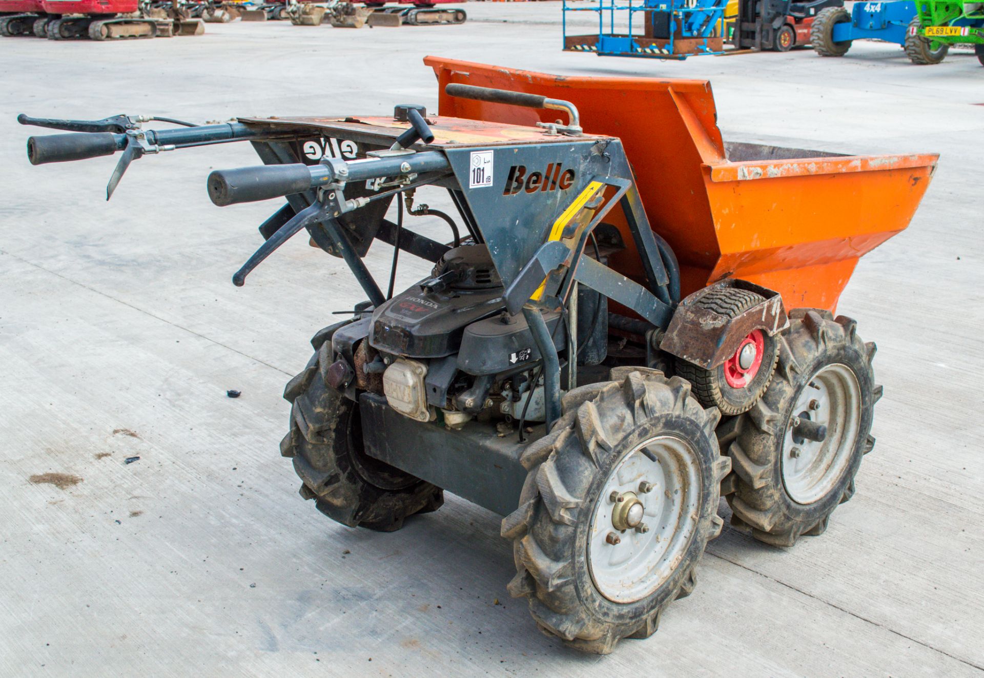 Belle BMD 300 petrol driven walk behind dumper 22287009 - Image 2 of 4