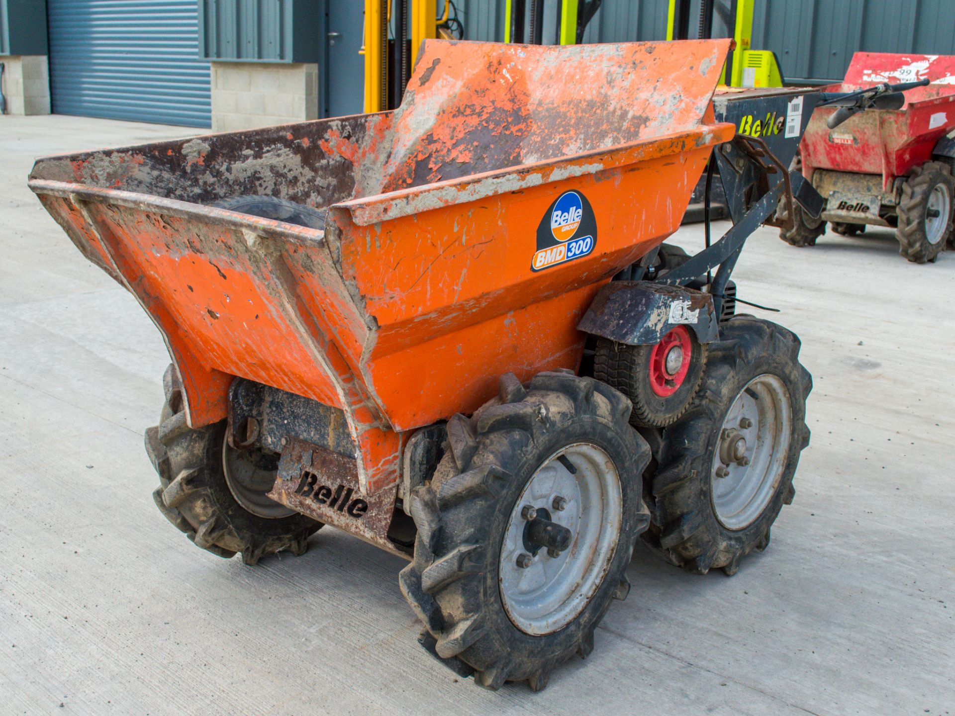 Belle BMD 300 petrol driven walk behind dumper 22287009