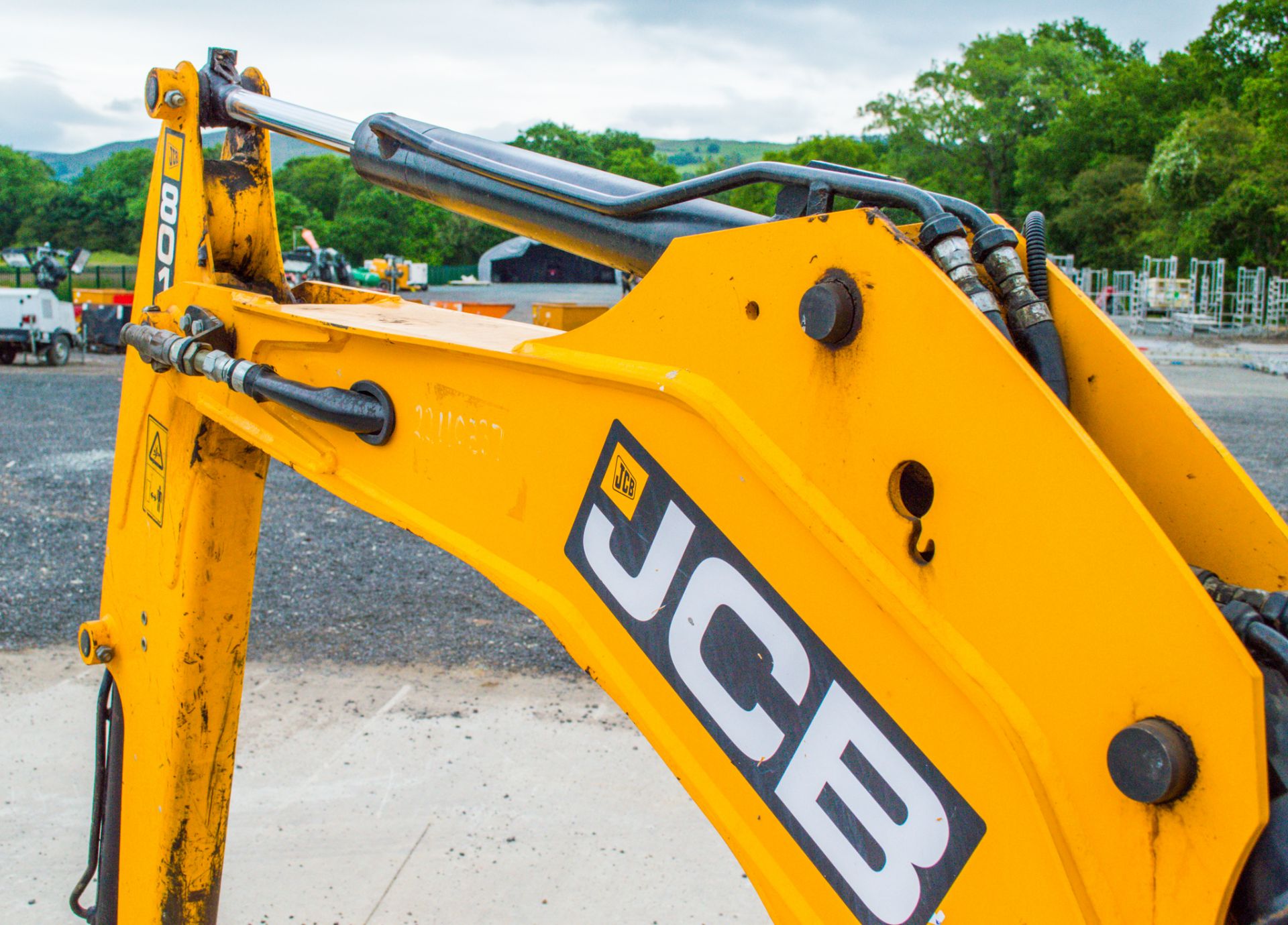 JCB 8014 CTS 1.5 tonne rubber tracked mini excavator Year: 2015 S/N: 2070521 Recorded Hours: 1454 - Image 12 of 17