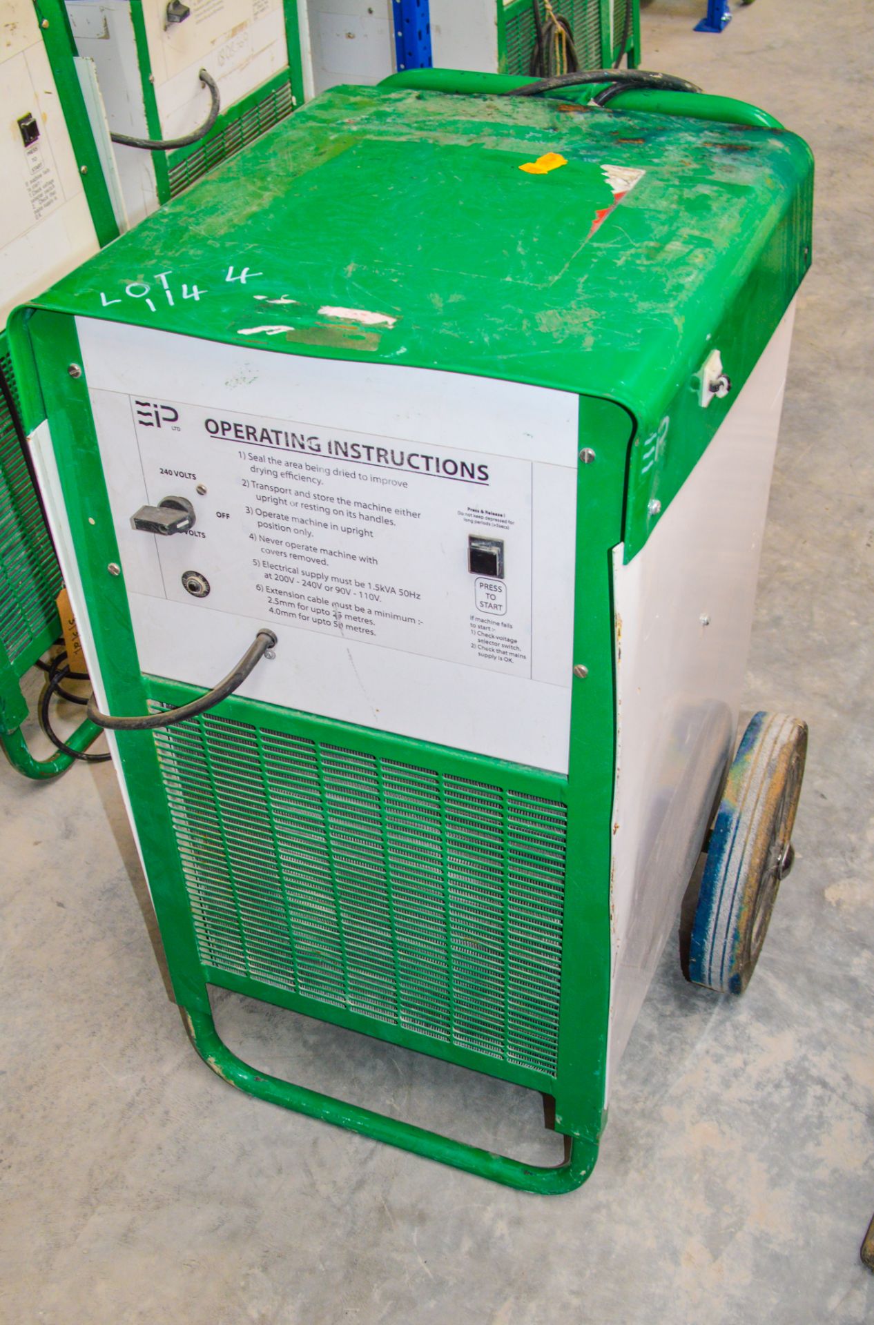 SIP 240v dehumidifier