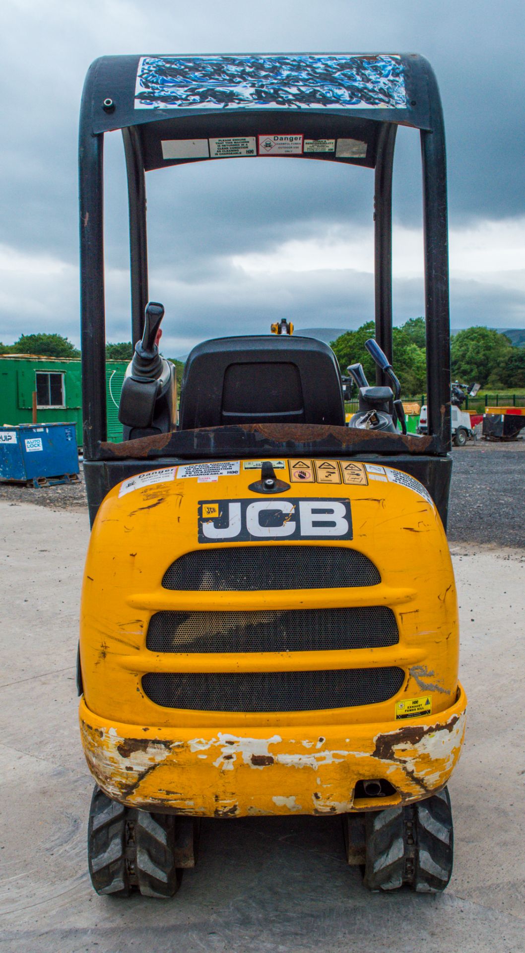 JCB 8014 CTS 1.5 tonne rubber tracked mini excavator Year: 2014 S/N: 2070487 Recorded Hours: 1796 - Image 6 of 17