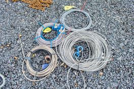 4 - wire rope winch ropes