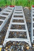 8 tread aluminium step ladder 1306-0832