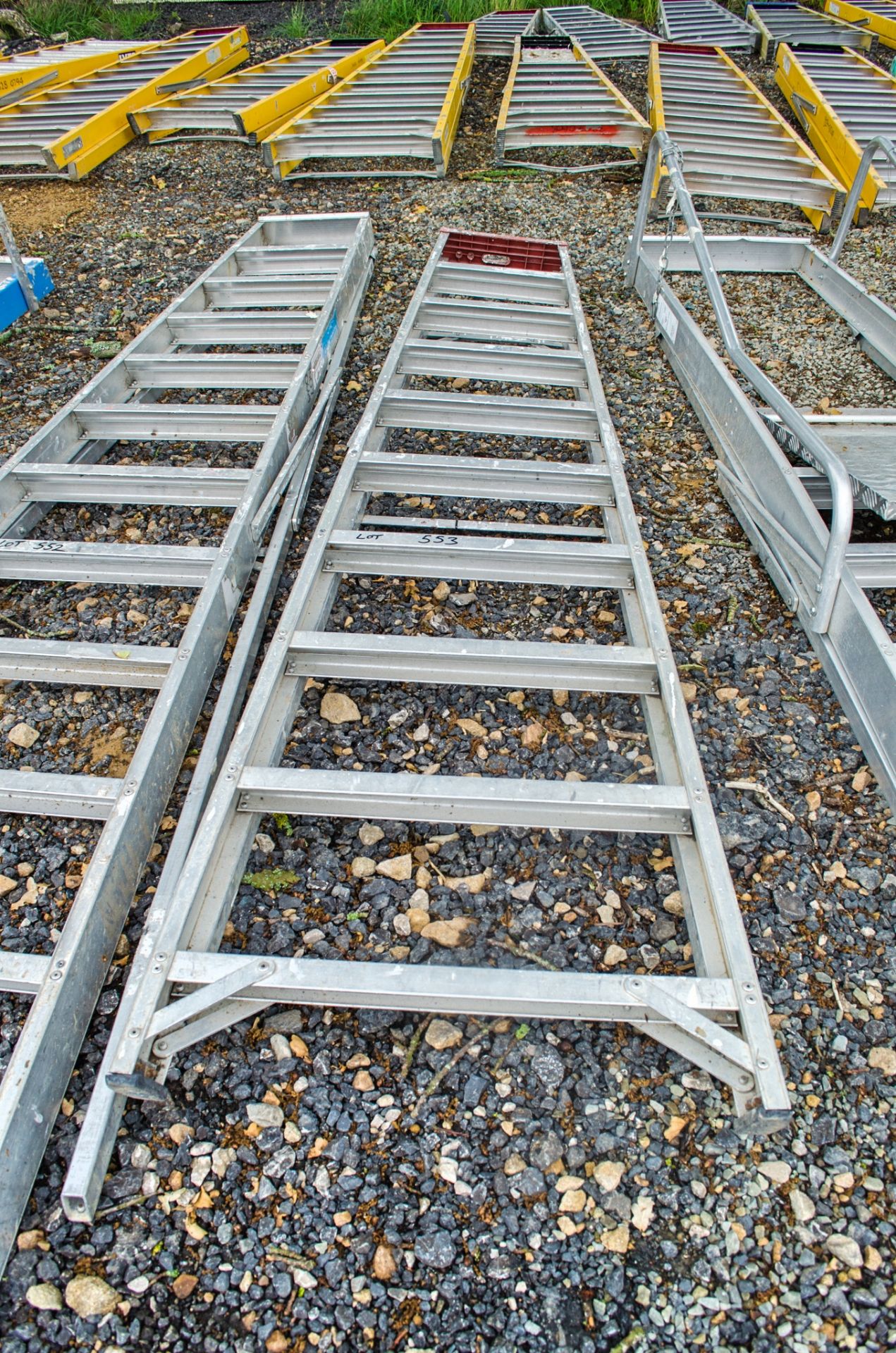 10 tread aluminium step ladder 1410-6551