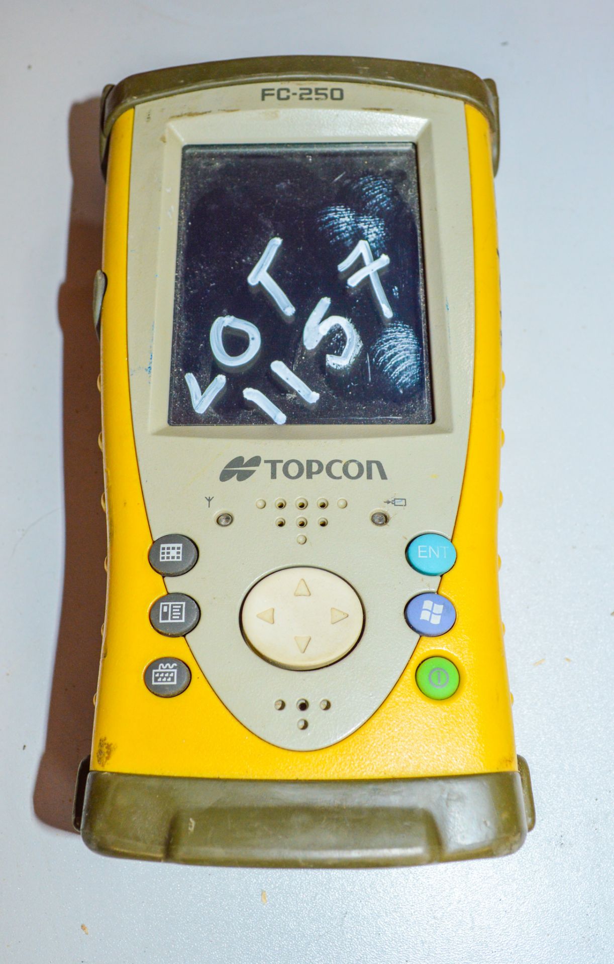 Topcon FC-250 field controller c/w battery B2917048 ** No charger **