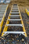 10 tread glass fibre framed step ladder 3328-0794