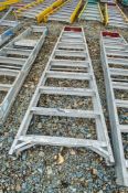 10 tread aluminium step ladder