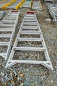 10 tread aluminium step ladder 1410-6098