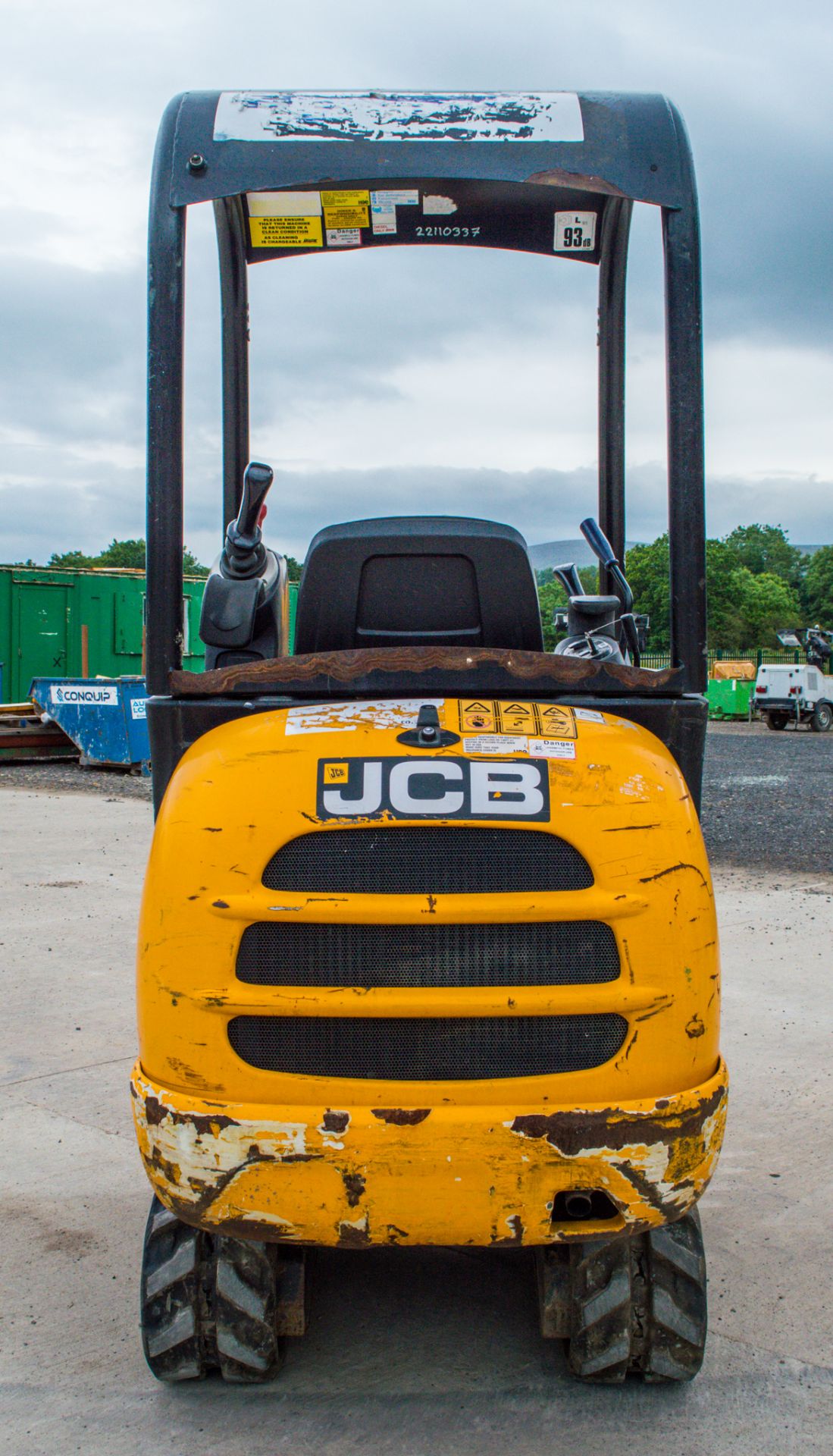 JCB 8014 CTS 1.5 tonne rubber tracked mini excavator Year: 2015 S/N: 2070521 Recorded Hours: 1454 - Image 6 of 17