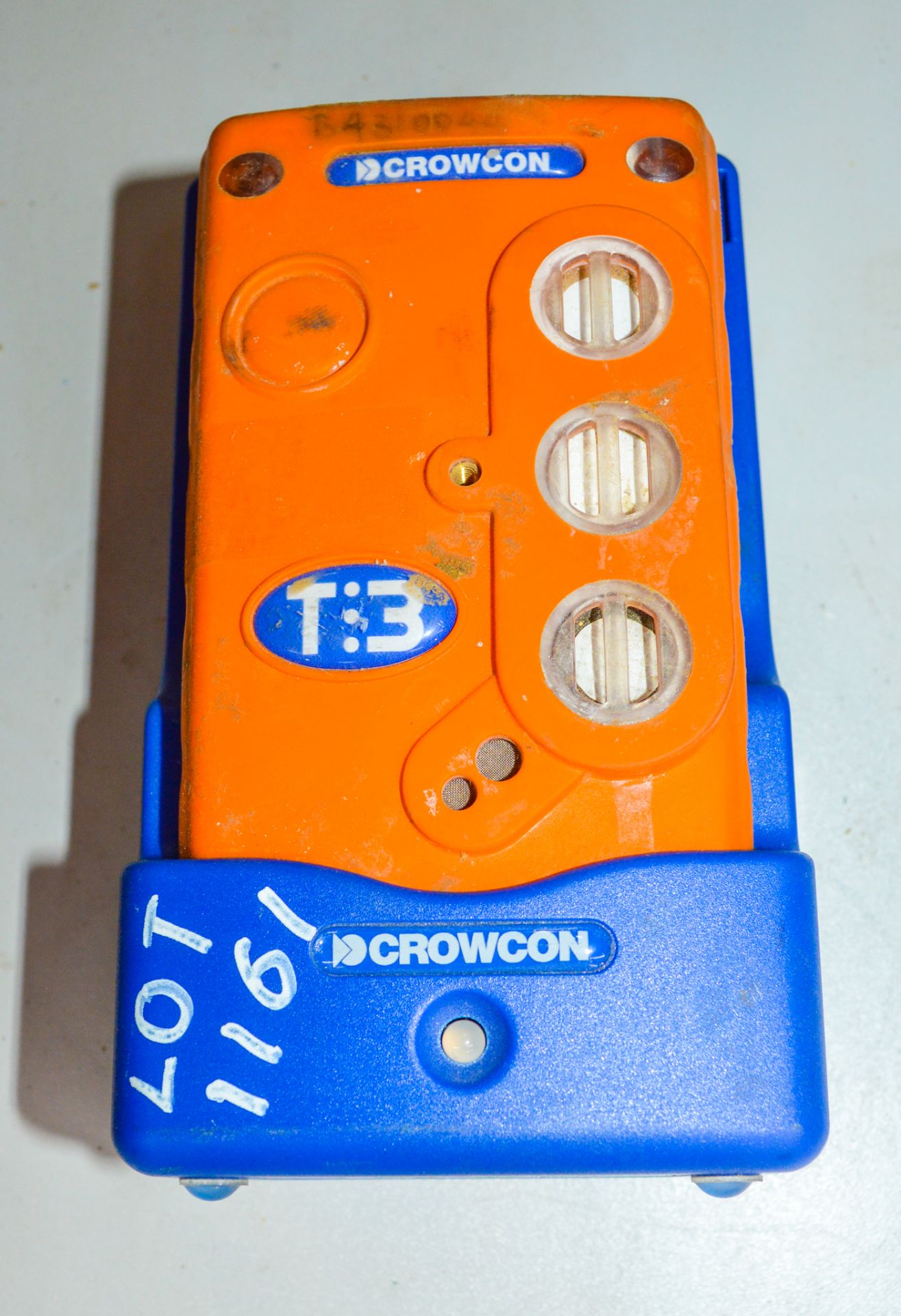 Crowcon gas detector B9310044 c/w charging dock but no lead **