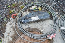 Liftin Gear 1.6 tonne rope winch c/w wire rope