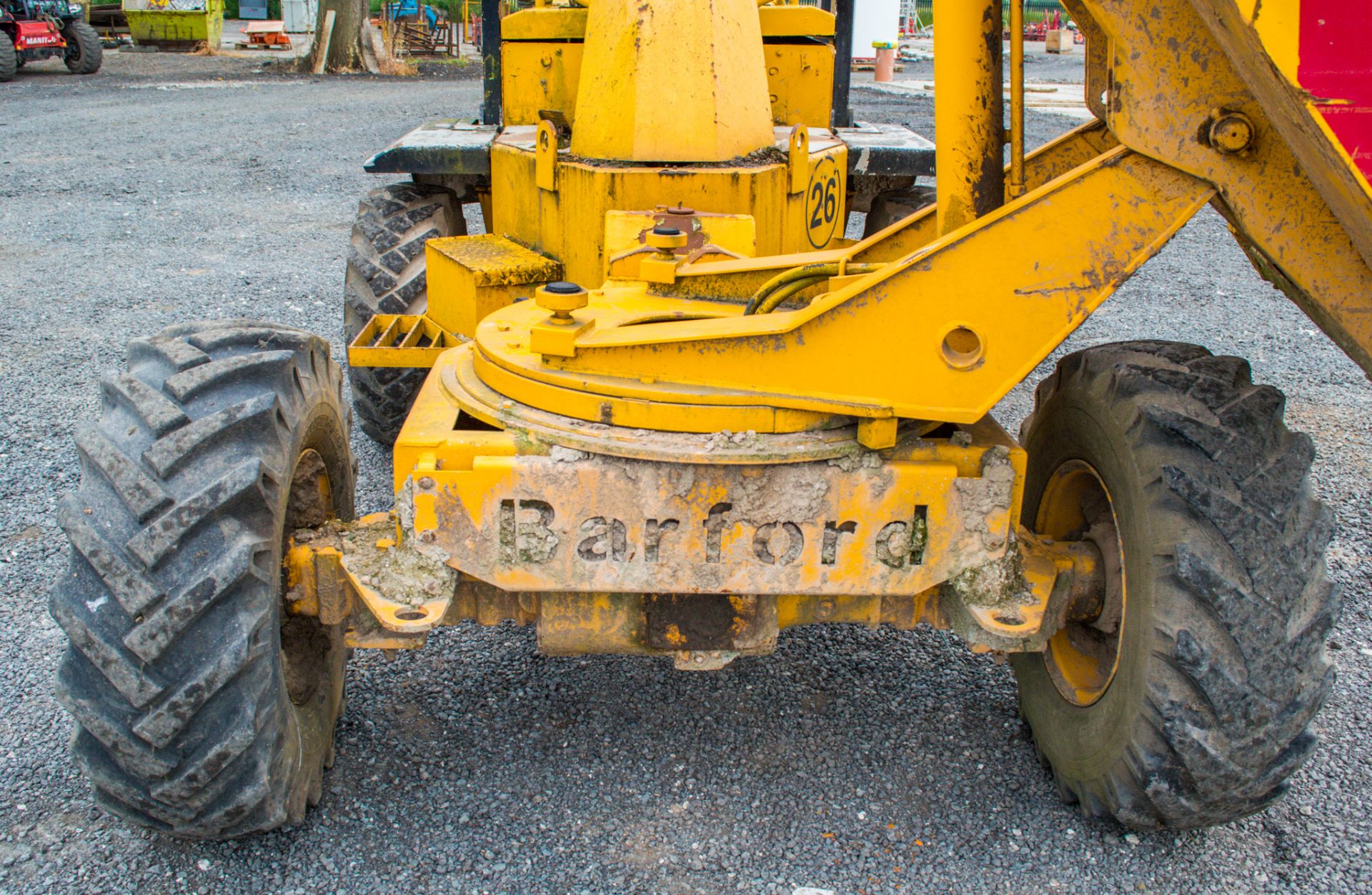 Barford SXR3000 3 tonne swivel skip dumper - Image 15 of 21