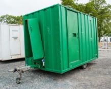 Groundhog 12ft x 8ft fast tow mobile welfare unit Comprising of: canteen area, toilet & generator