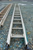 Aluminium 2 stage extending ladder 33530124