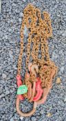 7 metre 4 leg lifting chain