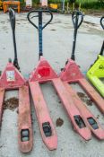 Hand hydraulic pallet truck