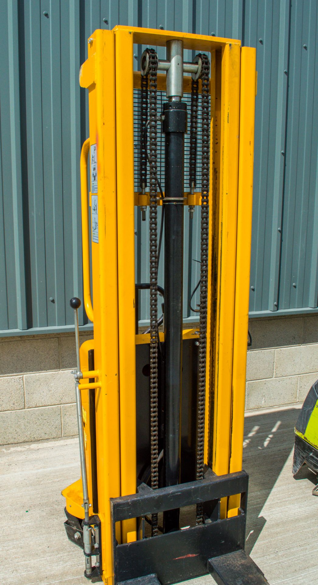 Battery electric walk behind fork lift truck  C/W charger  LSC - Image 2 of 3