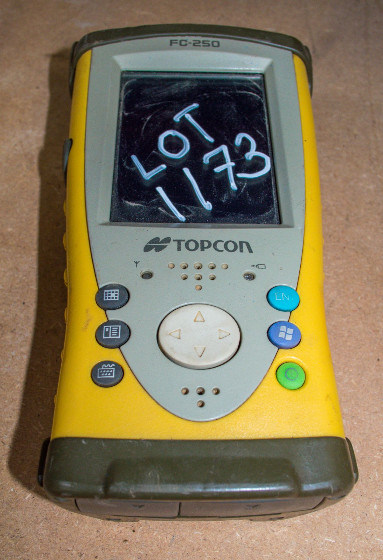 Topcon FC250 field controller c/w battery B32917007 ** No charger **