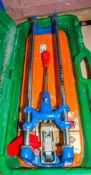 Rubi TS-40 tile cutter c/w carry case D2720041